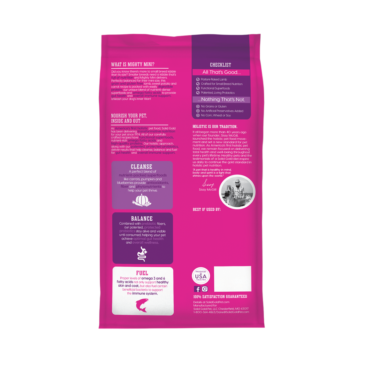 Mighty Mini™ Lamb Dry Food for Toy & Small Dogs