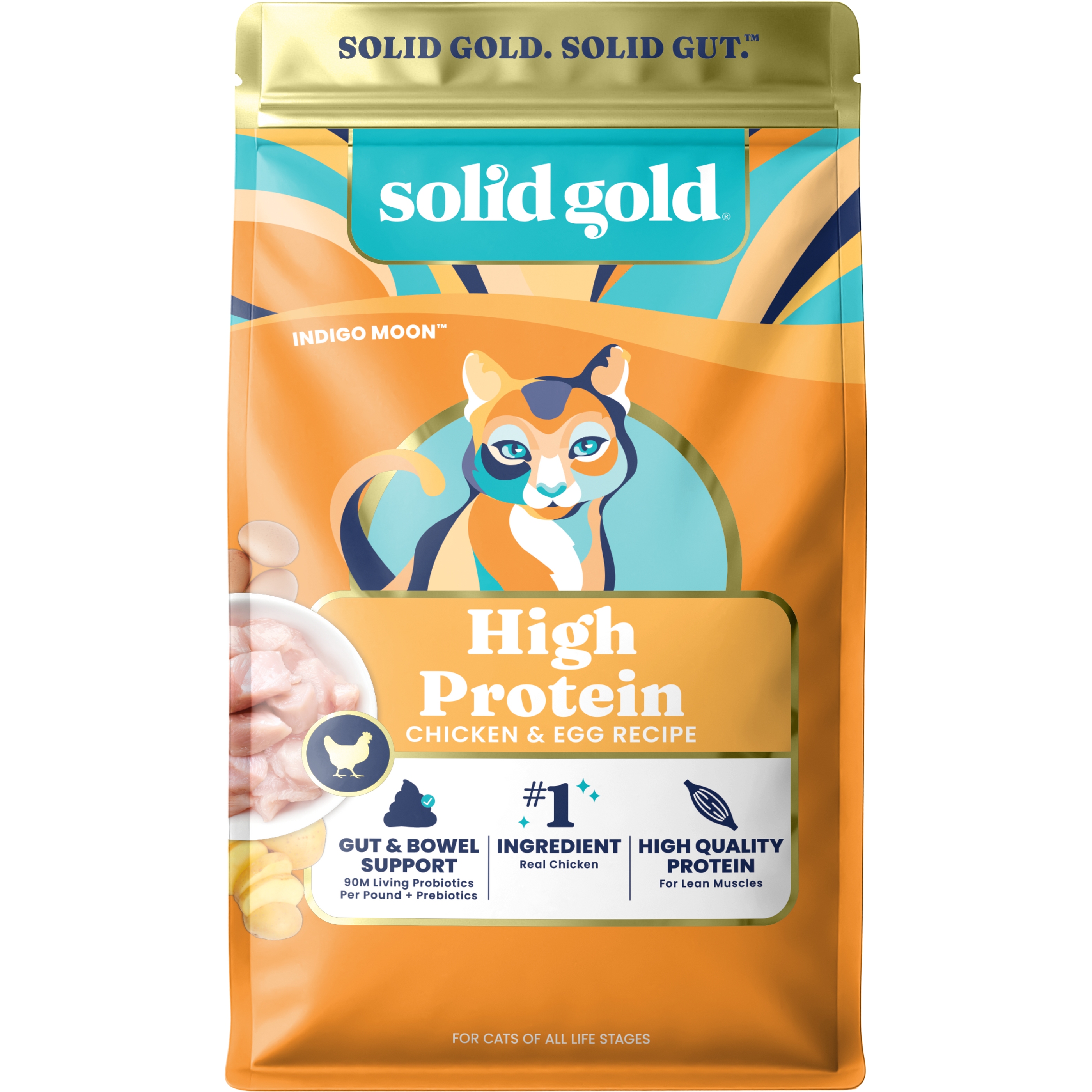 Solid Gold Indigo Moon Chicken Dry Cat Food