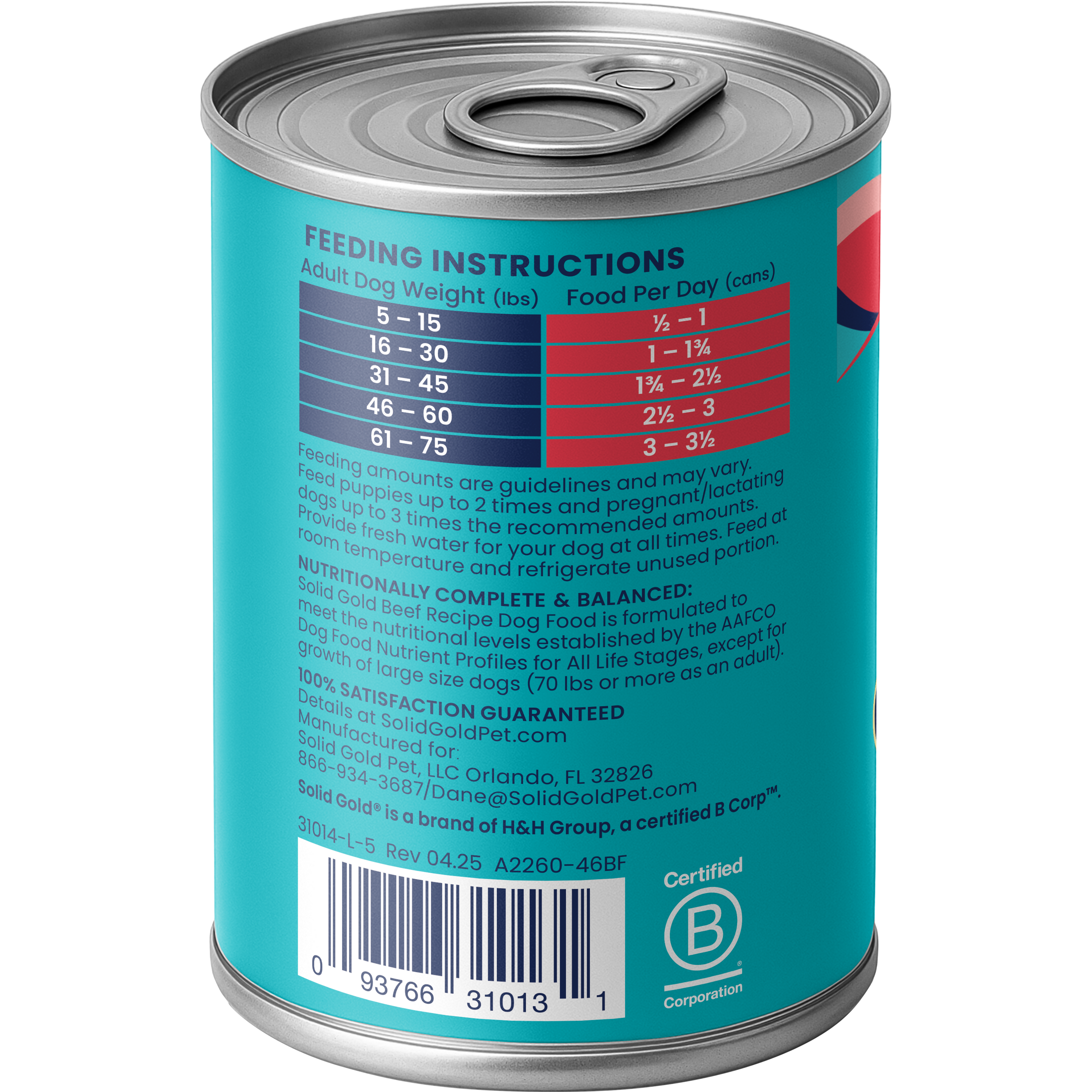 Barking at the Moon™ Beef Wet Food for Dogs