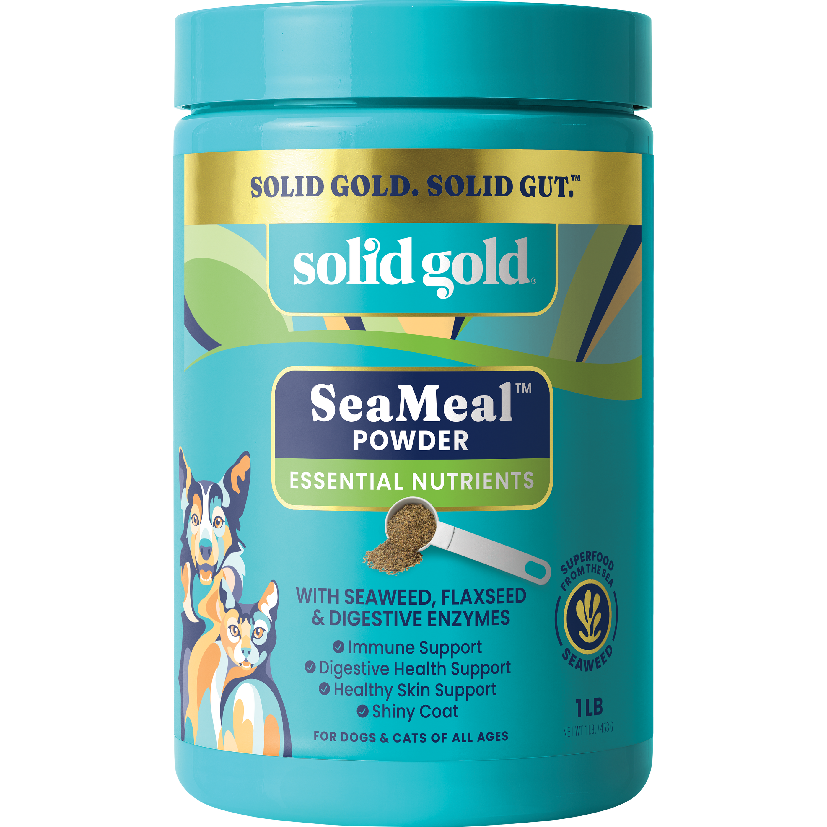 SeaMeal™ Daily Wellness Supplement Powder for Dogs & Cats