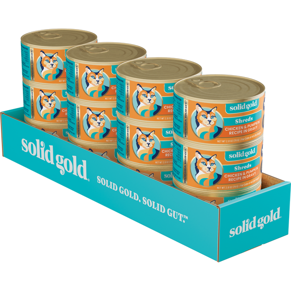 Chicken & Pumpkin Shreds Wet Food for Cats