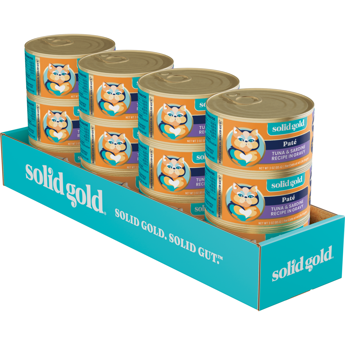 Paté with Tuna & Sardine Wet Food for Cats