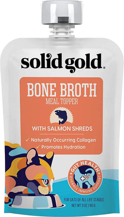 Bone Broth Meal Salmon Topper for Cats