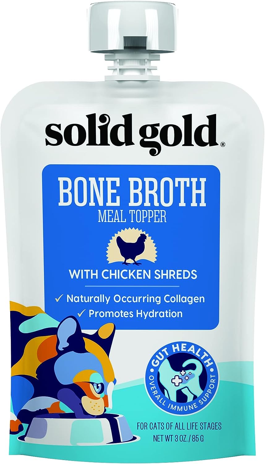 Bone Broth Meal Topper for Cats