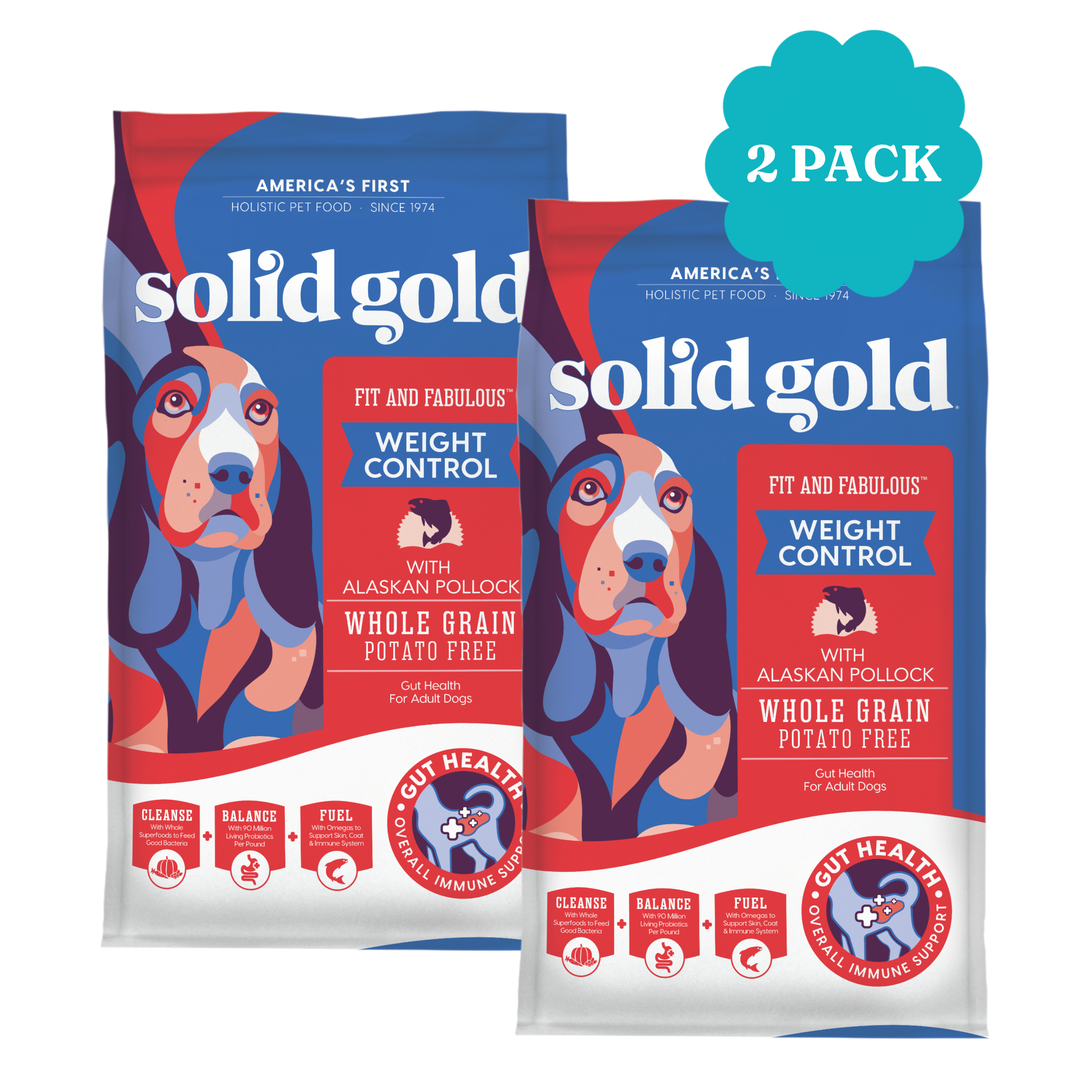 Fit and Fabulous™ Alaskan Pollock Dry Food for Adult Dogs
