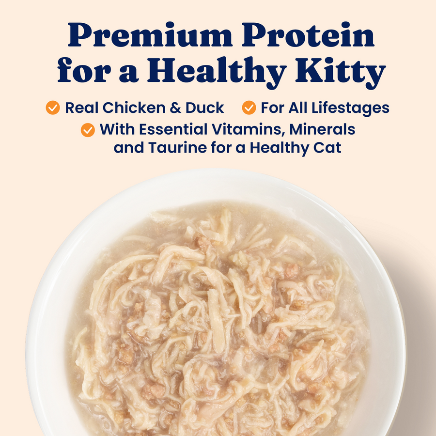 Nature's Harmony™ Chicken & Duck Wet Food for Cats