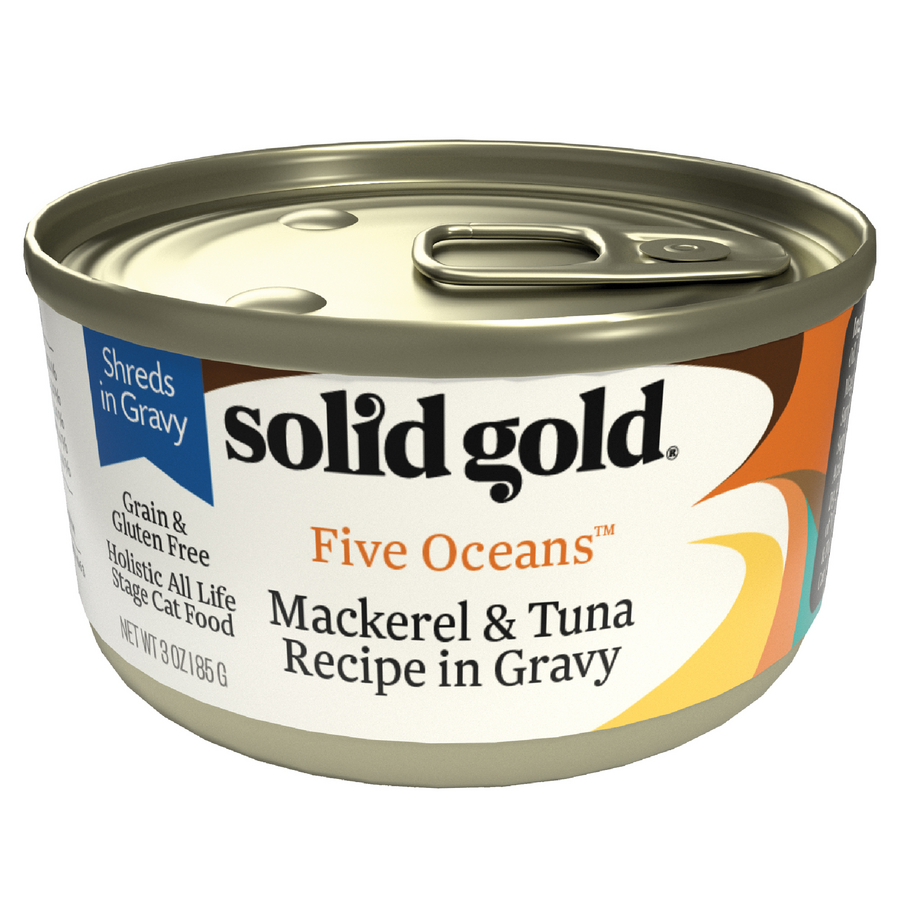 Five Oceans™ Mackerel & Tuna Wet Food for Cats