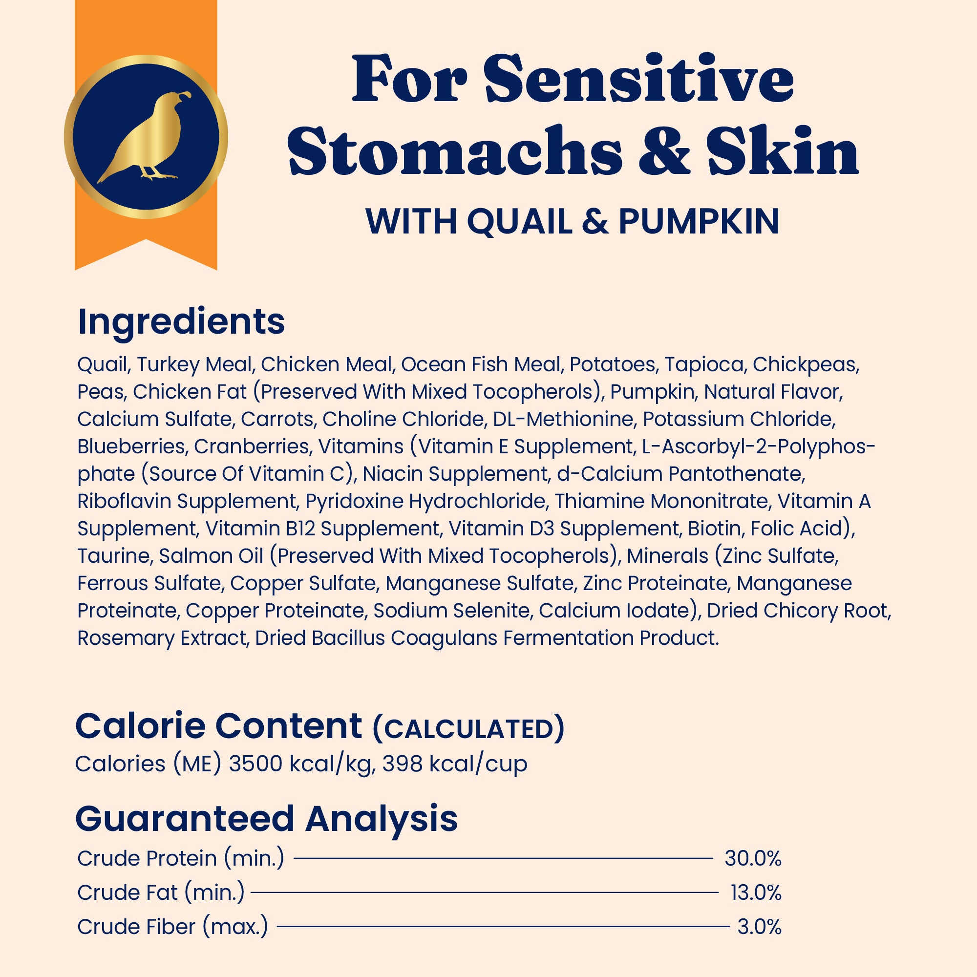 Winged Tiger™ Sensitive Stomach Dry Food for Adult Cats