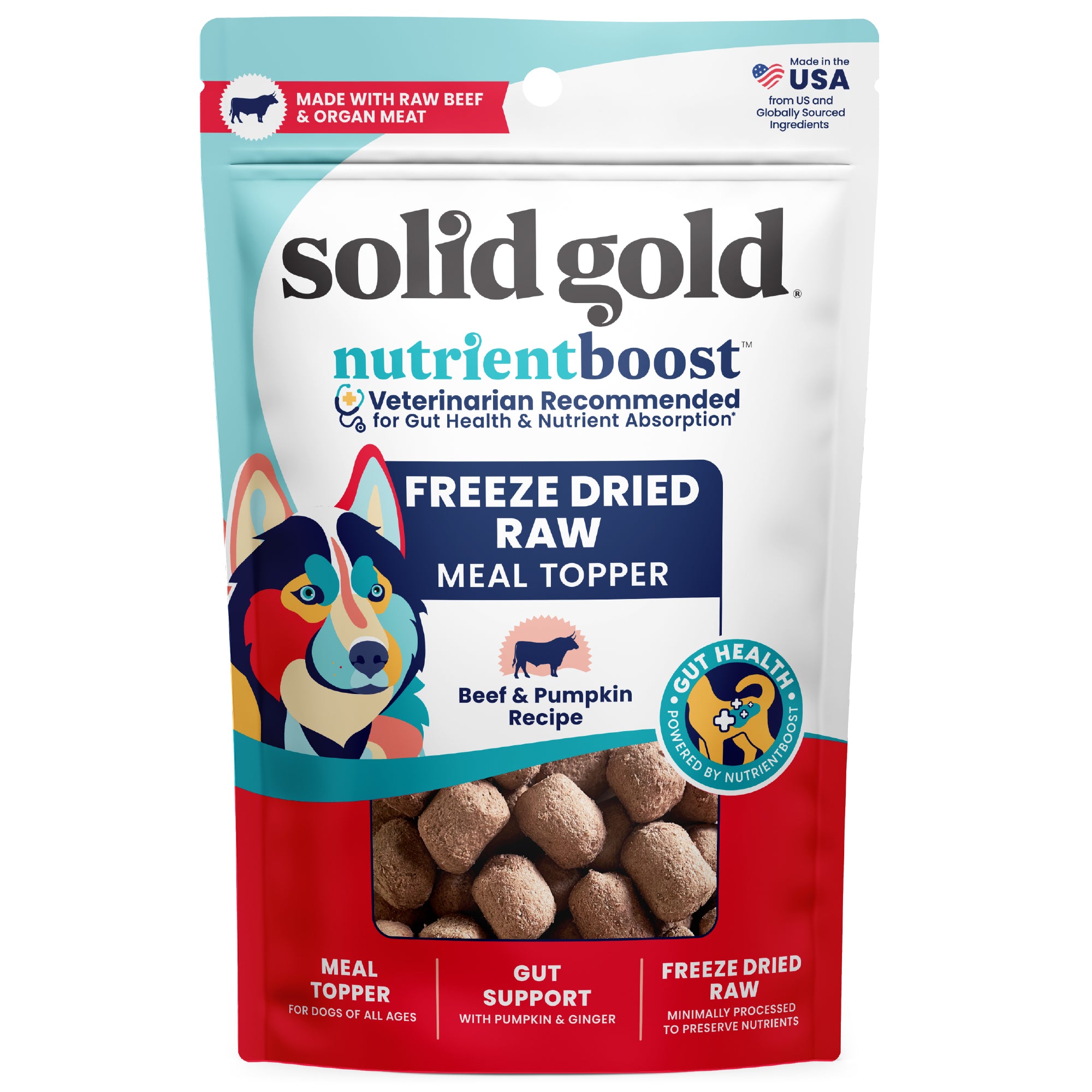 Freeze Dried Raw Bacon Meal Topper for Dogs