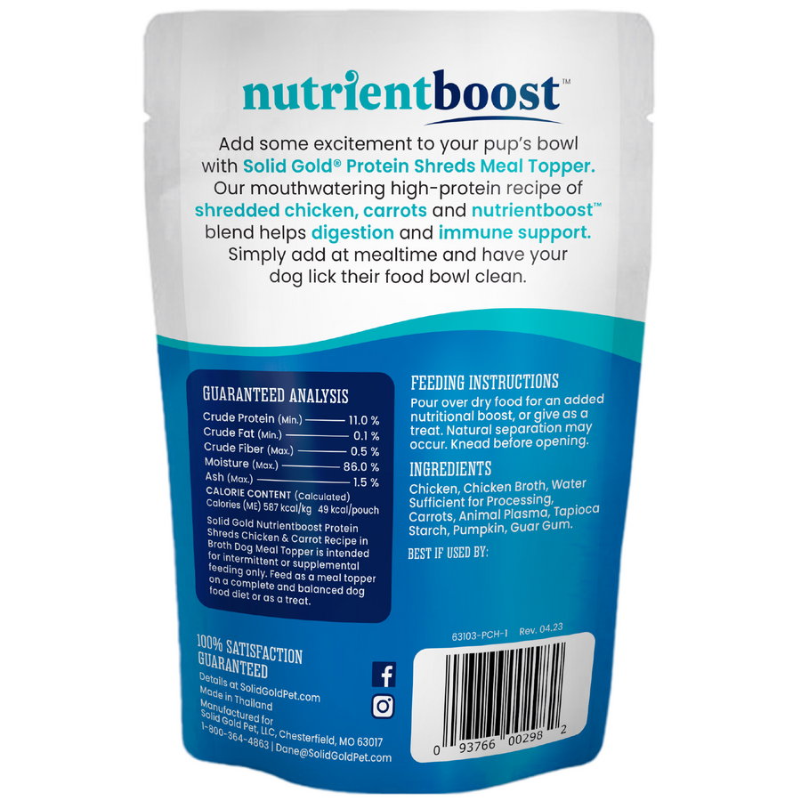 Nutrientboost™ Protein Shred Meal Topper for Dogs