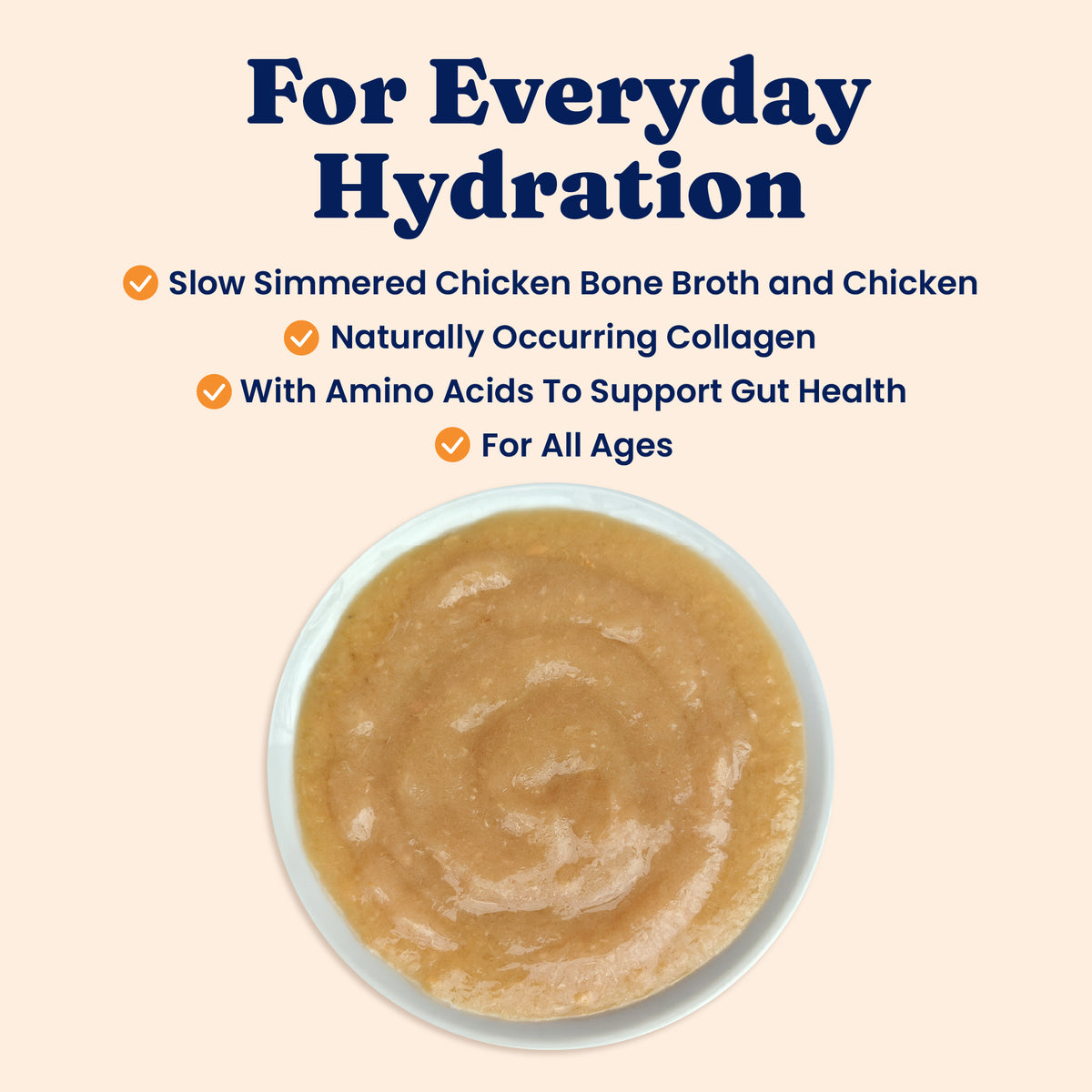 Chicken Bone Broth Meal Topper for Cats