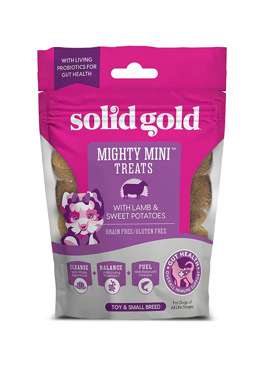 Solid Gold Berry Balance Urinary Health Smoked Bacon Flavor Dog Chews, 7.4  oz., Count of 120